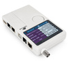 Tester kabli sieciowych RJ45/RJ11/USB/BNC Spacetronik SP-LT02