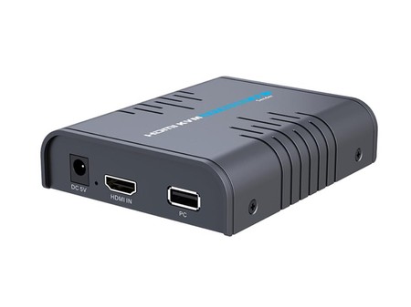 HDMI-zu-IP-Konverter + KVM-USB-Set - TX + RX