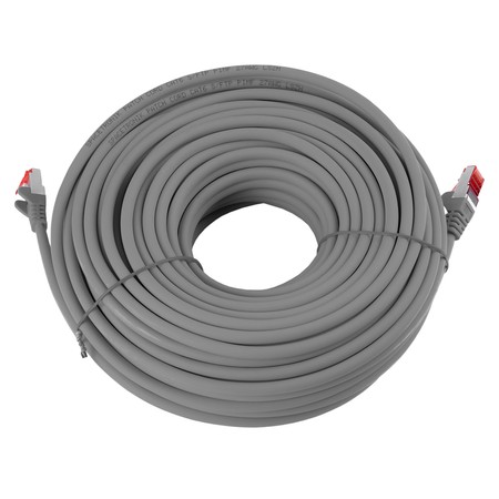 RJ45 CAT 6 S/FTP AWG27 LSZH Kabel grau 25m