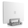 Podstawka pod laptopa z multiportem 11 w 1 Spacetronik srebrna