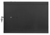 Szafa RACK 19'' 6U 350mm CZARNA Drzwi stalowe