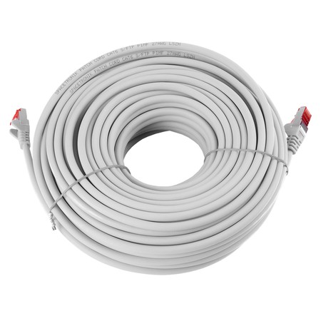 RJ45 CAT 6 S/FTP AWG27 LSZH Kabel weiß 15m