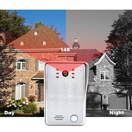 Türstation mit RFID-Kamera weiß SPD-DST03W