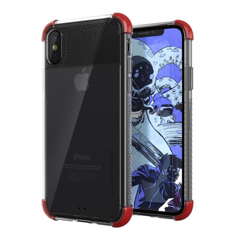 Covert 2 Apple iPhone Xs Hülle rot