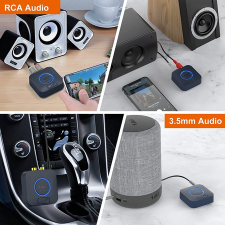Odbiornik audio Bluetooth 5.0 1Mii B06 HD APTX-HD 50m