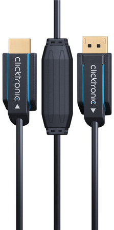 CLICKTRONIC Kabel DisplayPort DP - HDMI 5m