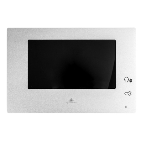 Monitor do wideodomofonu z aplikacją 7" Spacetronik SPD-M775TS Srebrny - zdjęcie 2