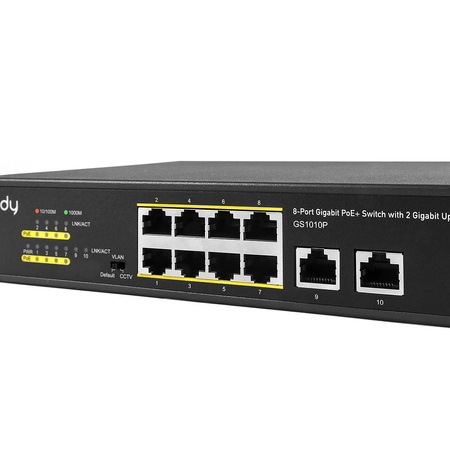 PoE+ SWITCH FS1026PS1 300W 24 +2x Gigabit SFP CCTV