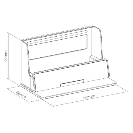 Vertikaler Gerätehalter SPP-112