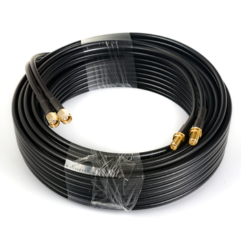 GSM-Zwillings-Poynting-Kabel CAB-109 HDF195 SMA 10m