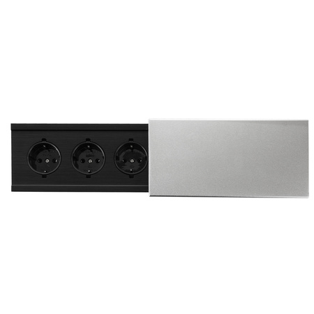 Gniazdo chowane w blat Spacetronik SPS-S33S V2 COMPACT
