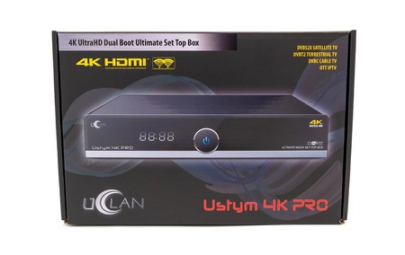 set-Top-Box Ustym 4K PRO UHD E2 DVB-S2X &amp; DVB-C/T2