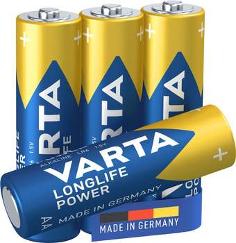 VARTA Longlife Power Batterie LR06 AA 15V 4St