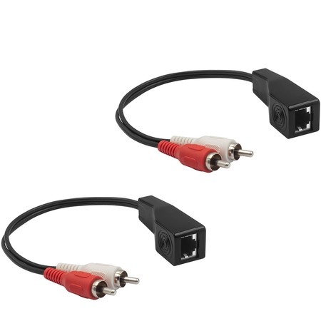 Audio-Verlängerung 2RCA über LAN-Kabel SPA-A03