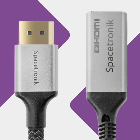 Adapter DP HDMI 4K 60Hz Spacetronik KDH-SPA002 0.2