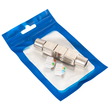 Łącznik RJ45 beznarzędziowy ekranowany Spacetronik SP-LC01