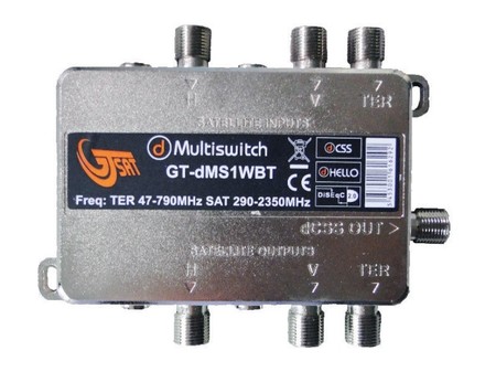 Unicable II Multischalter GT-SAT GT-dMS1TWBT