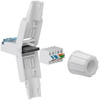 RJ45 8P8C CAT6A UTP verdrillter Netzwerkstecker Goobay