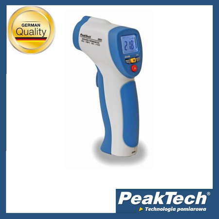 Cyfrowy Miernik Temperatury z podczerwienią bezdotykowy PeakTech 4965