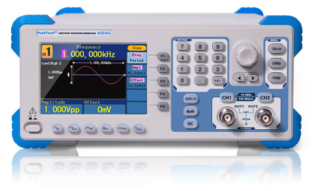 2CH 10 MHz 10W Arbiträrgenerator PeakTech 4124A