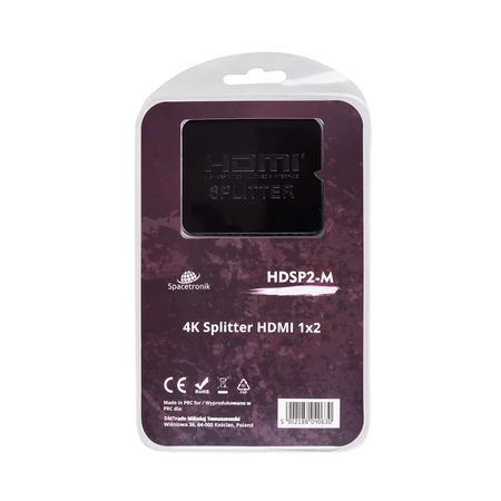 Spacetronik HDSP2-M mini HDMI 1/2 Verteiler