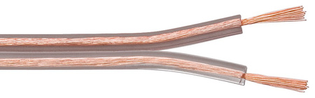 Goobay 2x25mm CCA Lautsprecherkabel 100m transp.