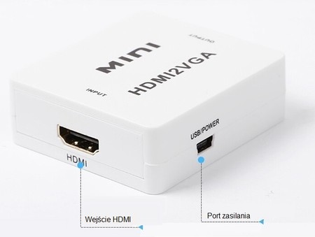 HDMI zu VGA + Audio-Konverter SPH-VA01