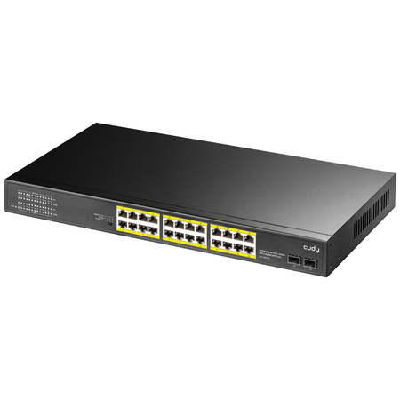 PoE+ SWITCH GS1028PS2 24x Gigabit 300W SFP CCTV VL