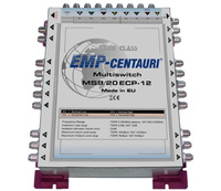 Multiswitch końcowy 9x20 EMP-centauri MS920ECP + zasilacz PA12 2A