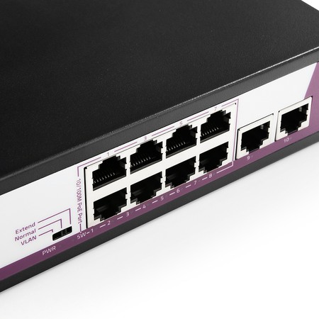 10-Port 100Mbps POE 120W SWITCH SP-SF1010P