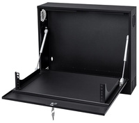Obudowa RACK 19'' 2U 350 x 130mm CZARNA pionowa