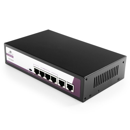 6-Port 100Mbps POE 65W SWITCH SP-SF1006P