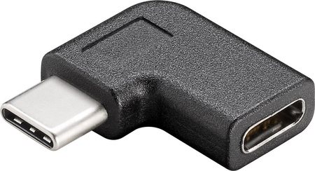 USB-C Winkeladapter Buchse-Stecker FLEXIBLE Goobay