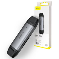 Czytnik kart pamięci USB-C USB 3.0 na SD microSD Baseus Lentil