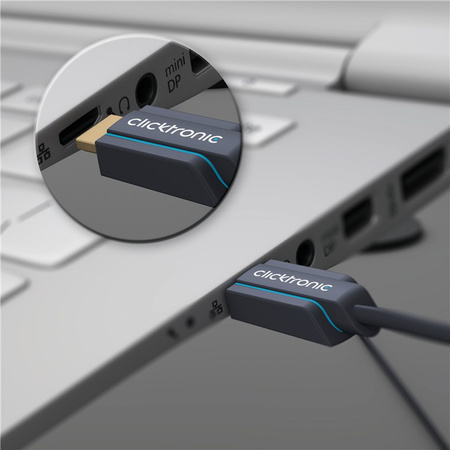 CLICKTRONIC Aktywny kabel HDMI 2.0 4K 60Hz 30m