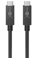 Kabel USB-C 3.2 2x2 20 Gb/s 100W 20V 5A PD Goobay 0,5m