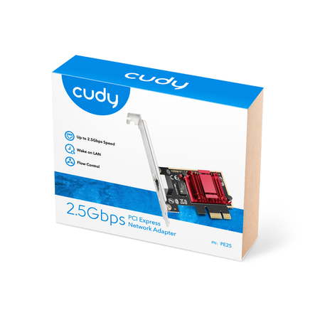 PCI-E 25 Gbps Netzwerkkarte Cudy PE25