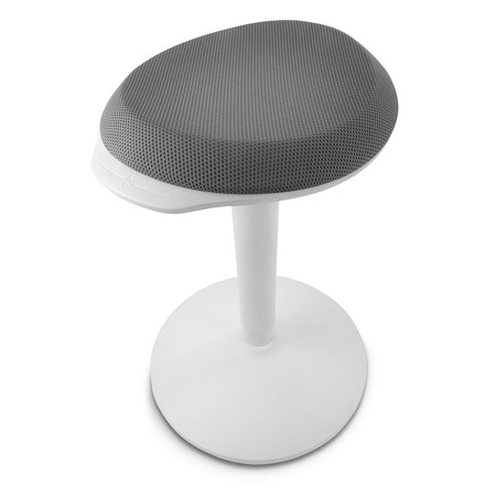 Zippy active ergonomische Hocker (weiß und grau)