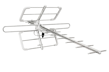 DVB-T2 Antenne Spacetronik EOS L Combo Weiß