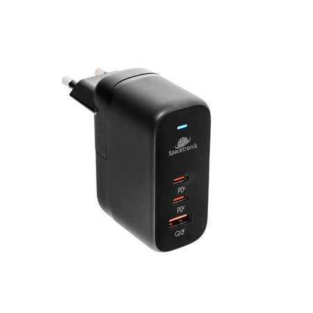 65W GaN SR101 2x USB-C, 1x PD QC Ladegerät