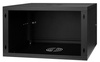 Szafa RACK 19'' 6U 350mm CZARNA Drzwi stalowe