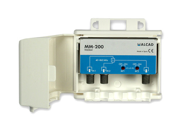 ALCAD MM-200 2xUHF/VHF/FM Mastumkehrer