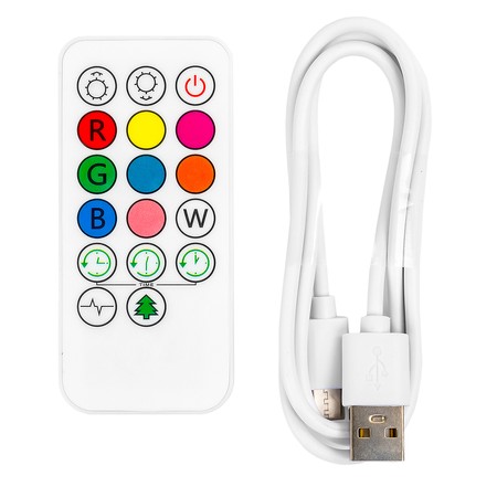 Große Eule RGB-Nachtlicht USB-C-Fernbedienung SP-LN01XL