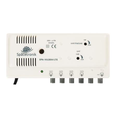 Home TV-Verstärker 4xOUT Spacetronik SPA-VU28X4