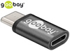 USB-C auf microUSB 2.0 Adapter Goobay SCHWARZ