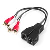 Audio-Verlängerung 2RCA über LAN-Kabel SPA-A03