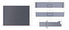 Szuflada Rack 19'' Spacetronik 3U Szara