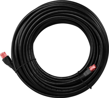 Kabel LAN Patchcord CAT 6 U/UTP CU PE żelowany 75m