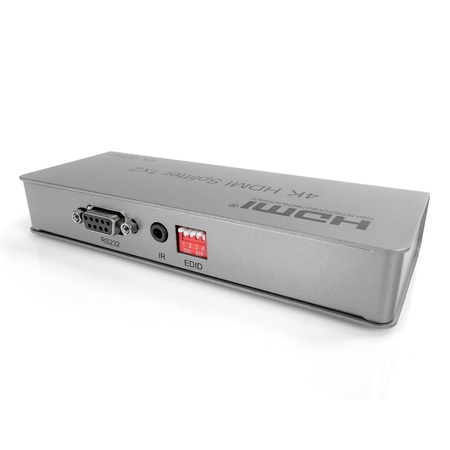 Rozgałęźnik HDMI 1x2 SPH-RS102_V46 4K 60Hz HDR EDID HDMI-CEC 1/2