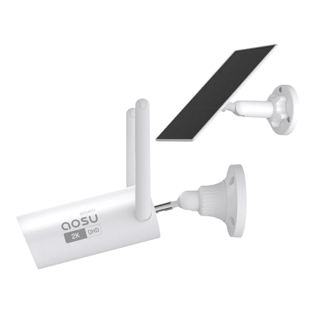 Inteligentna kamera solarna zewnętrzna Aosu SL-C8L do monitoringu SMART Wi-Fi Tuya